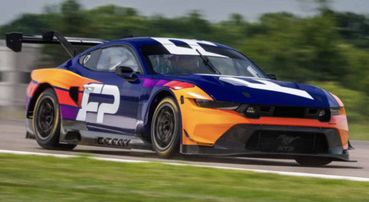 Ford Mustang GT3 en Le Mans 0