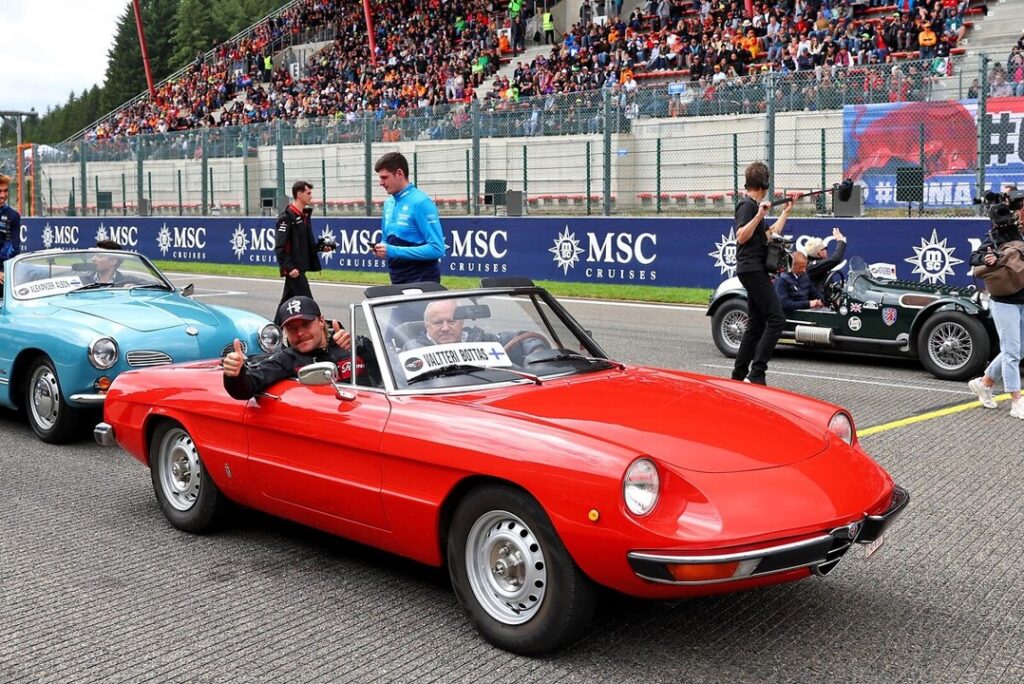 Alfa Romeo F1 Team en Bélgica 2