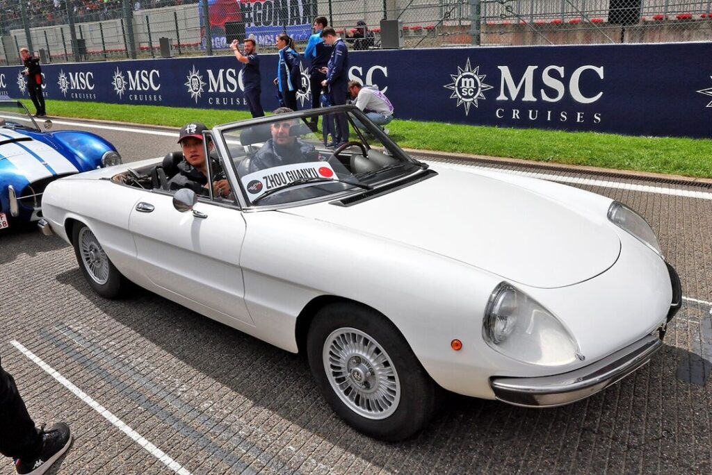 Alfa Romeo F1 Team en Bélgica 1