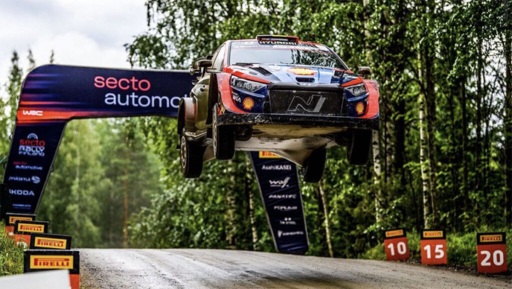Hyundai en el WRC Finlandia 2023