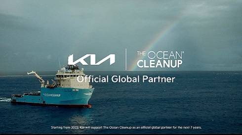 Kia y The Ocean Cleanup 2