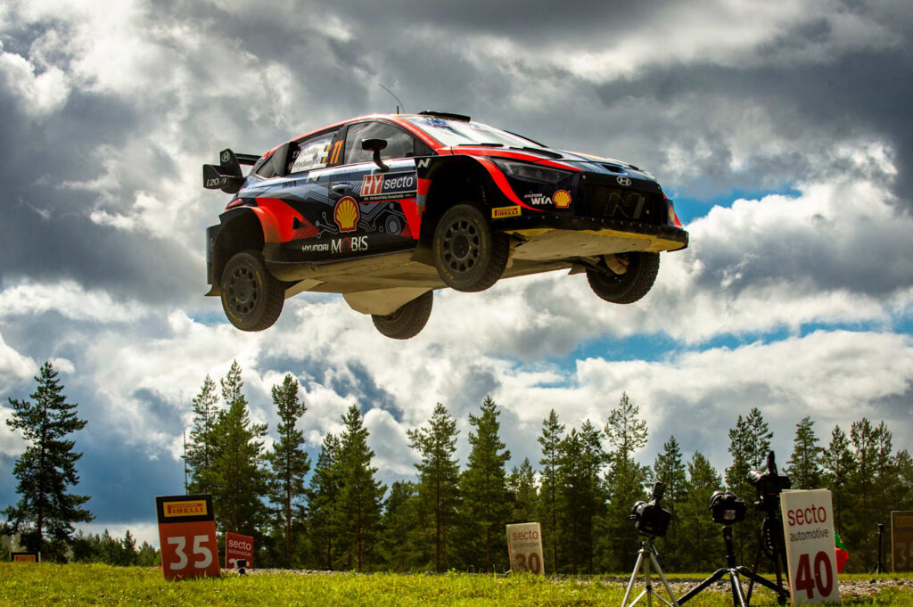 Hyundai en el WRC Finlandia 2023 1