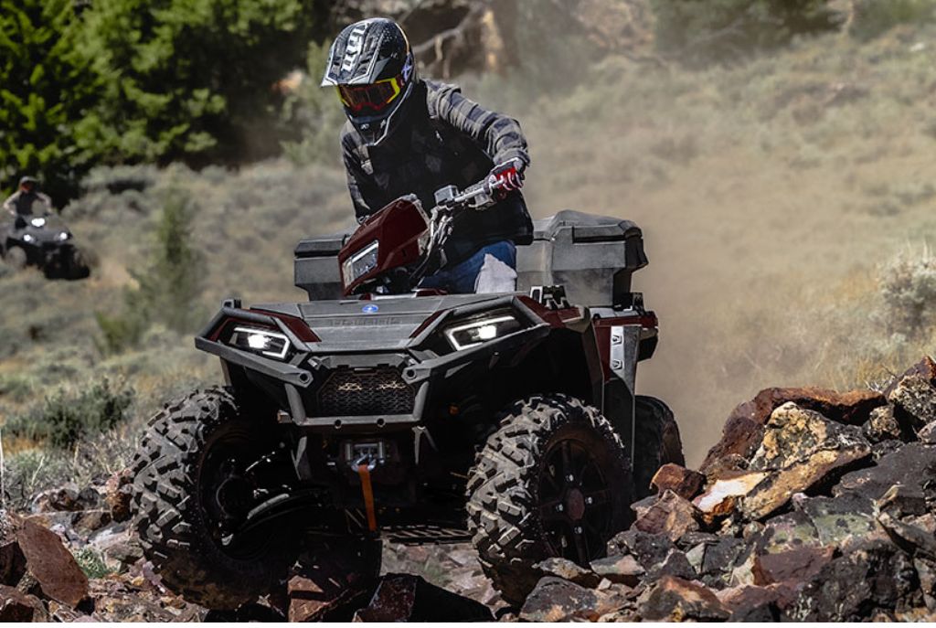 Cuatrimoto Polaris Sportsman 850 - En montaña