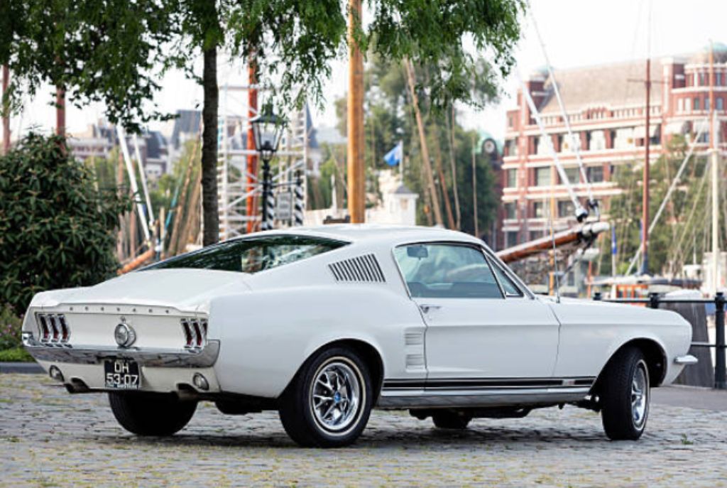 Mustang 1967 en Rotterdam