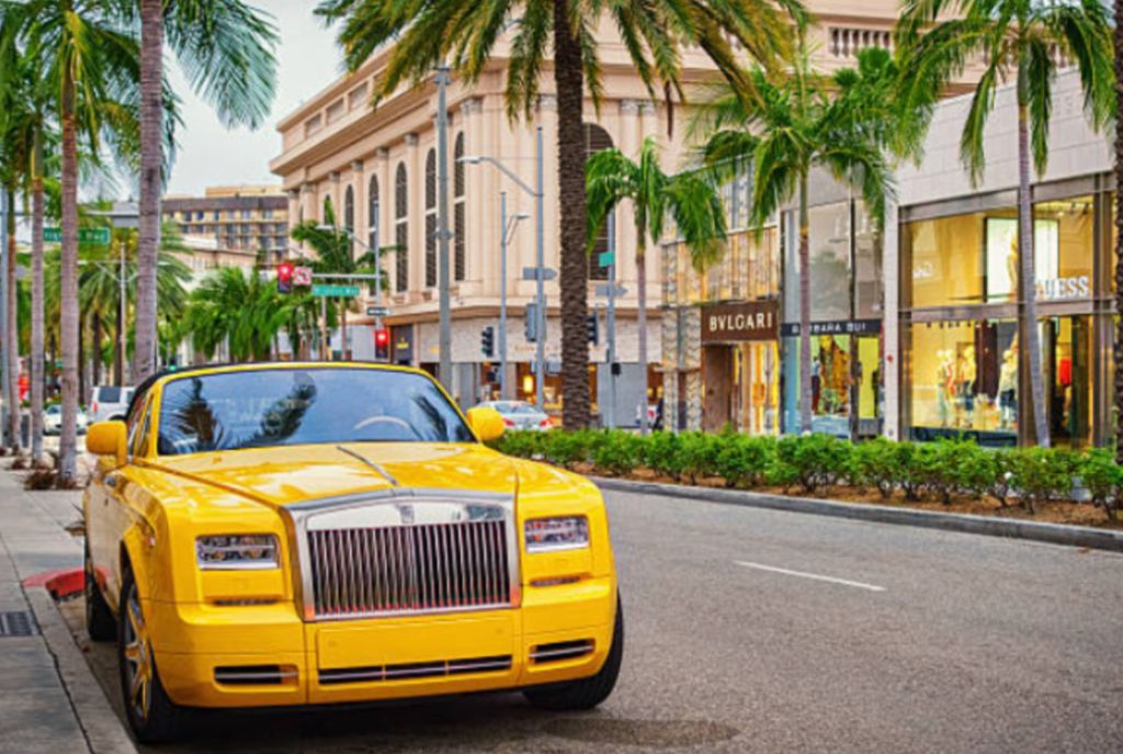 Rolls Royce Phantom - Beverly Hills Avenue