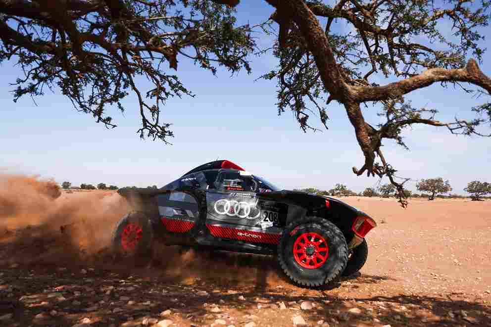 Audi en el rally de Marruecos 3