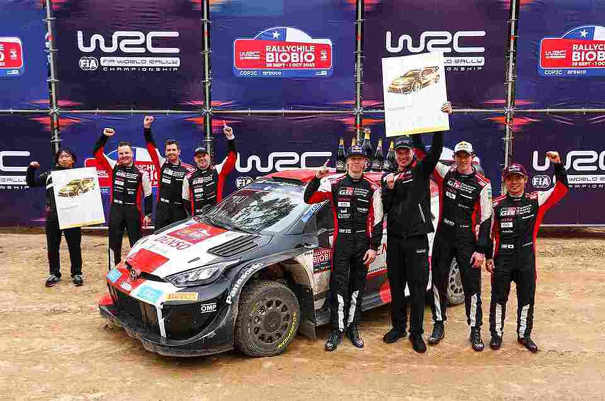 TOYOTA GAZOO gana el título mundial de WRC
