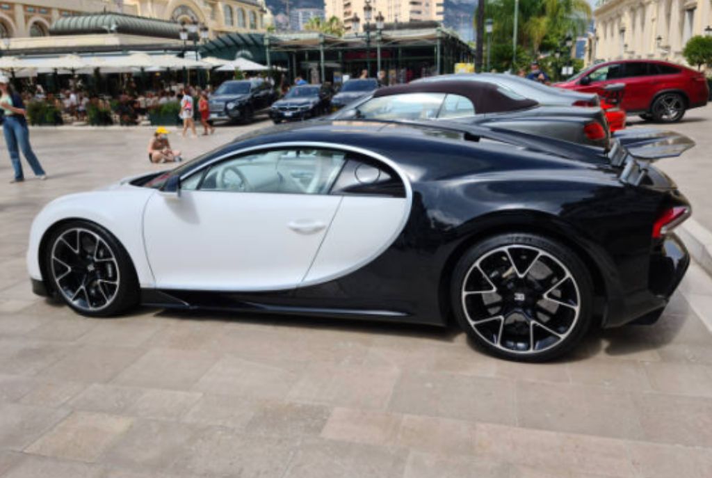 Bugatti Chiron en Mónaco