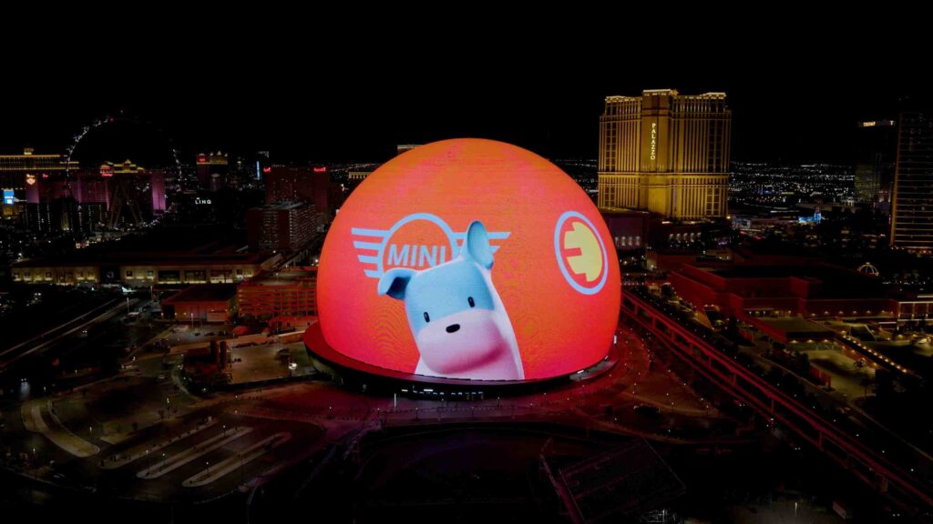 MINI en el Sphere de las Vegas 3