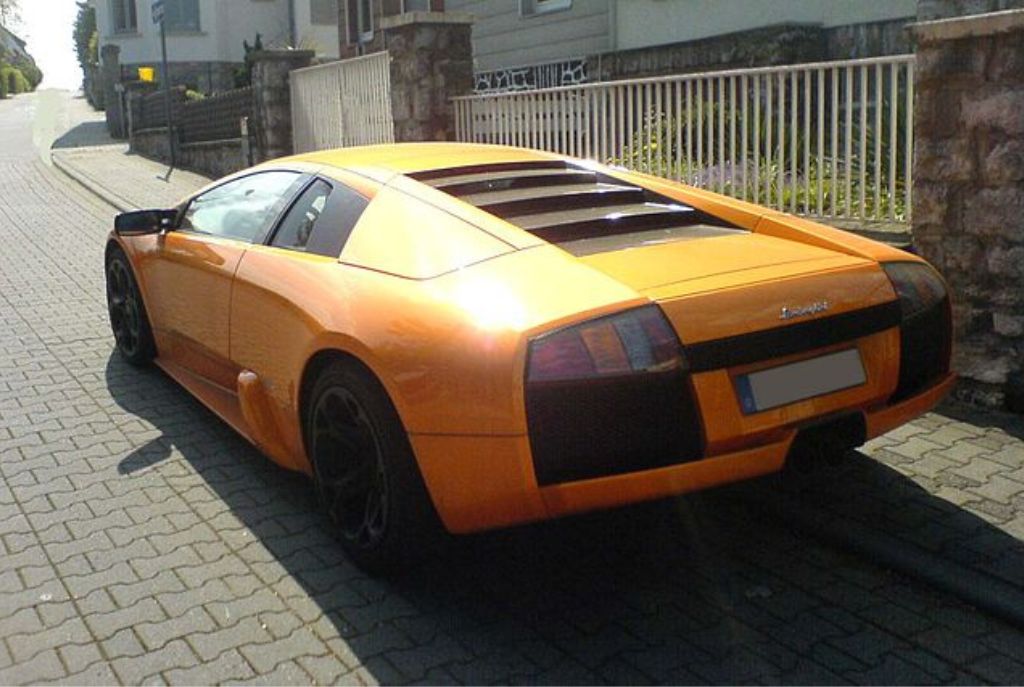 Lamborghini Murciélago vista trasera