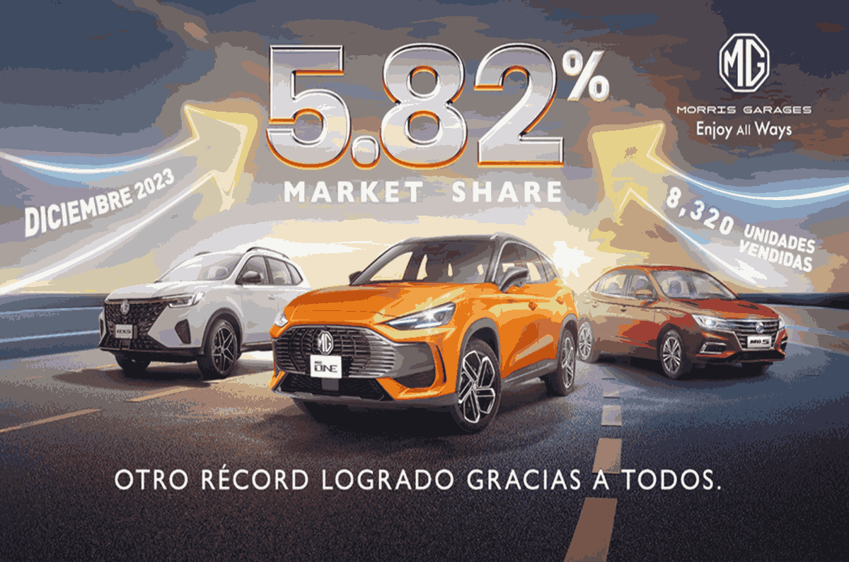 MG crece en ventas en México