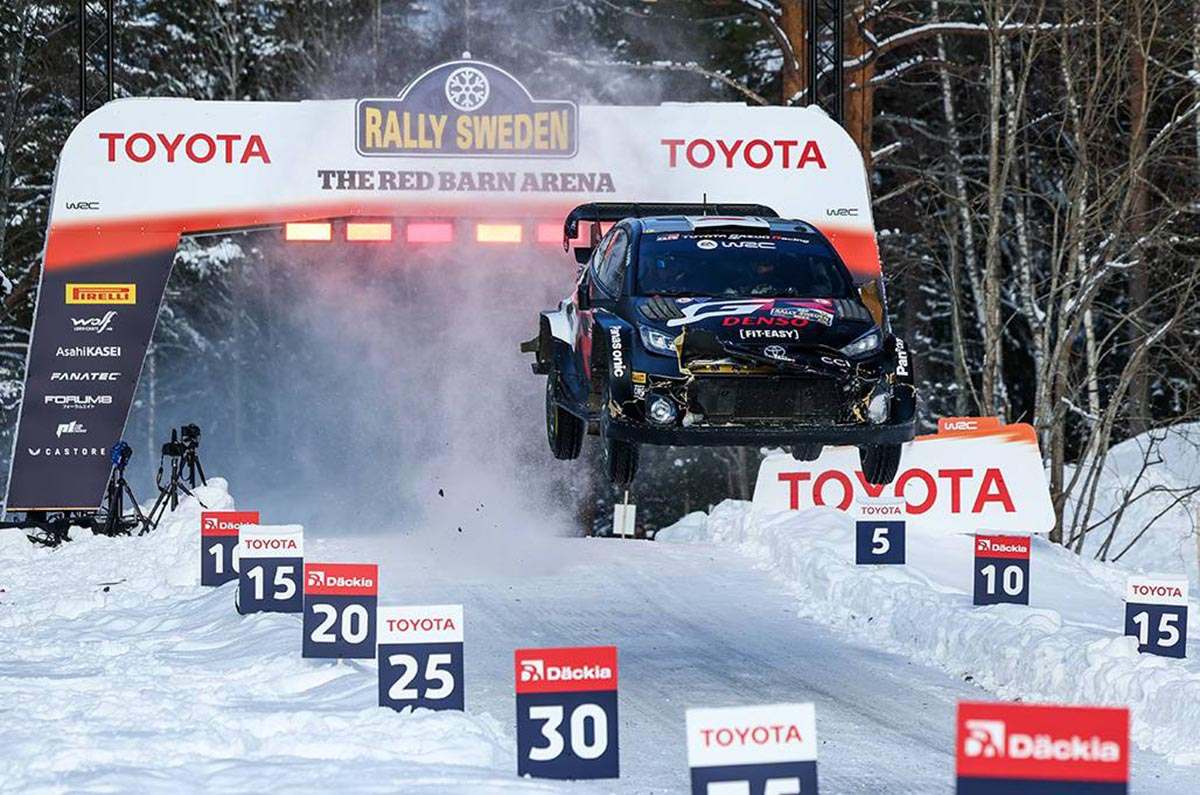 TOYOTA GAZOO Racing en el Rally Suecia