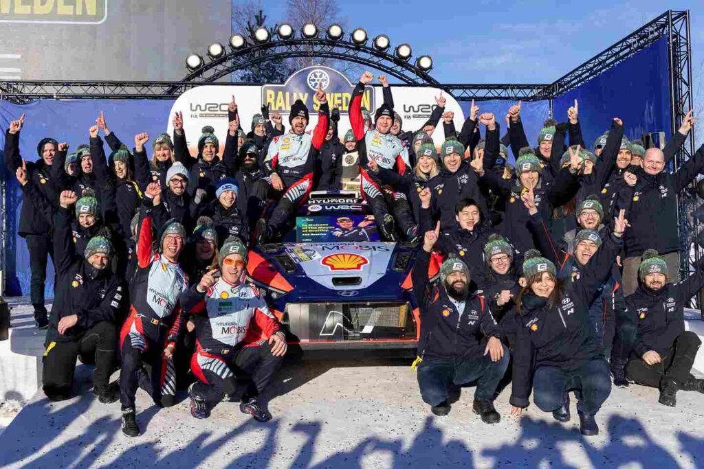 Hyundai logra segunda victoria en el WRC 3