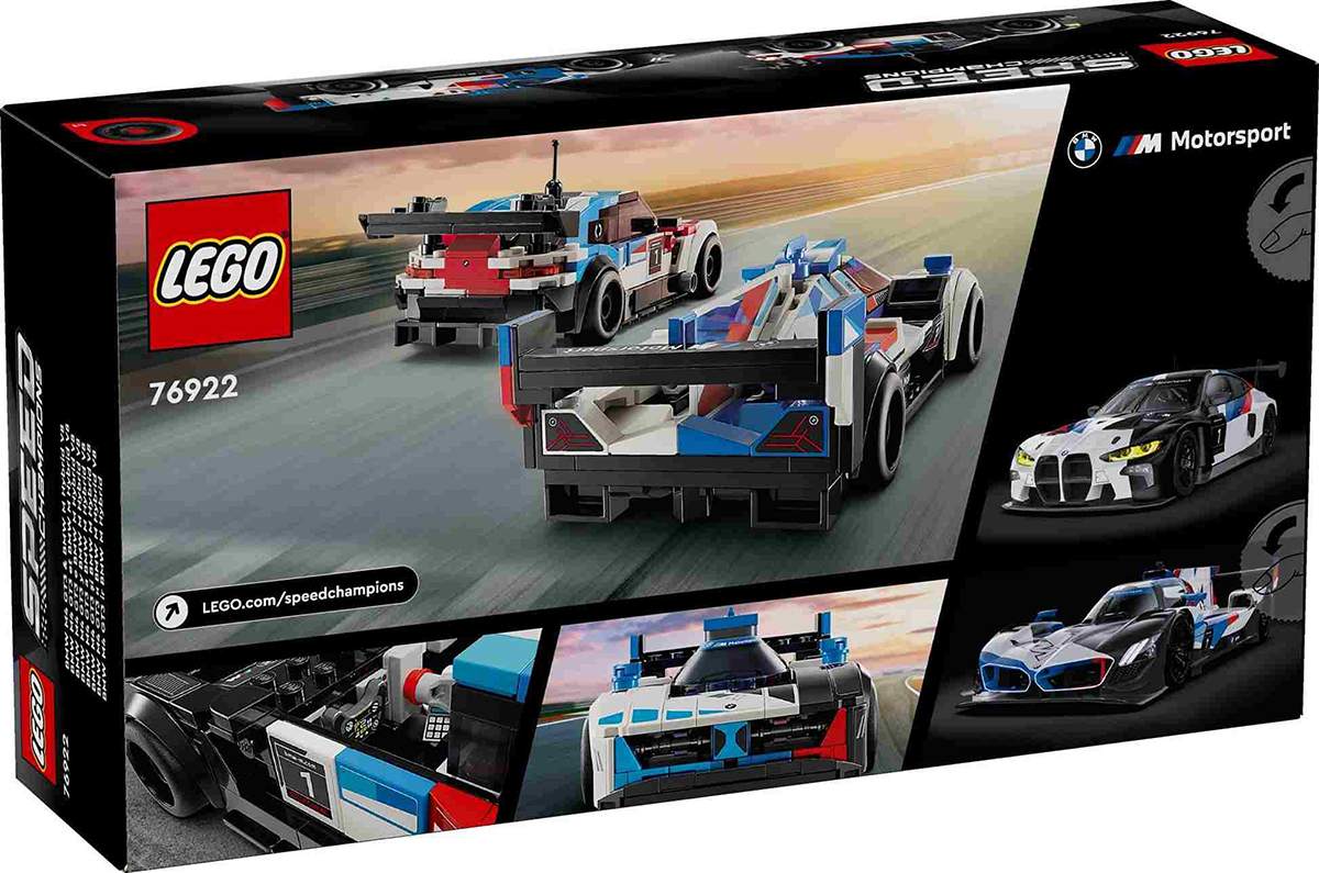 BMW y Lego apasionados de las carreras