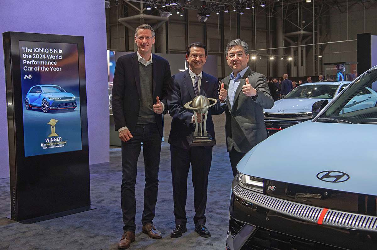 IONIQ 5 N nombrado World Performance Car 2024