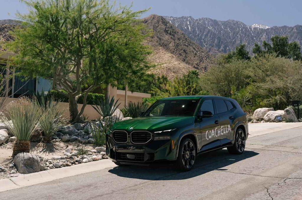 El BMW XM en Coachella 2024 3
