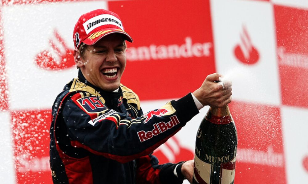 Sebastian Vettel en Toro Rosso
