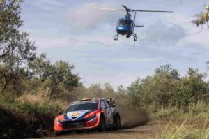Hyundai en él Rally Safari de Kenia