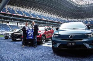 Volvo vehículo oficial del Club Monterrey