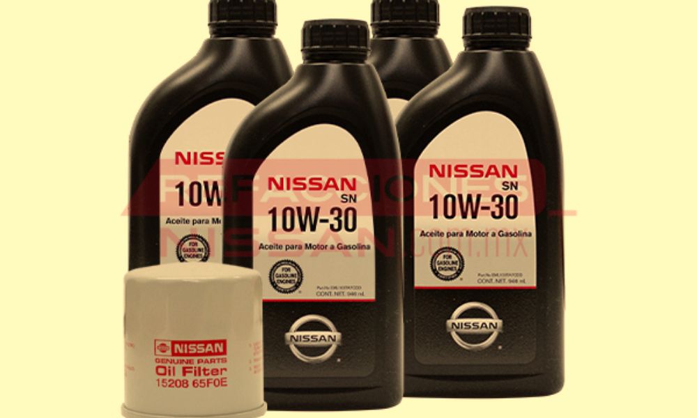 Aceite 10w30 de Nissan