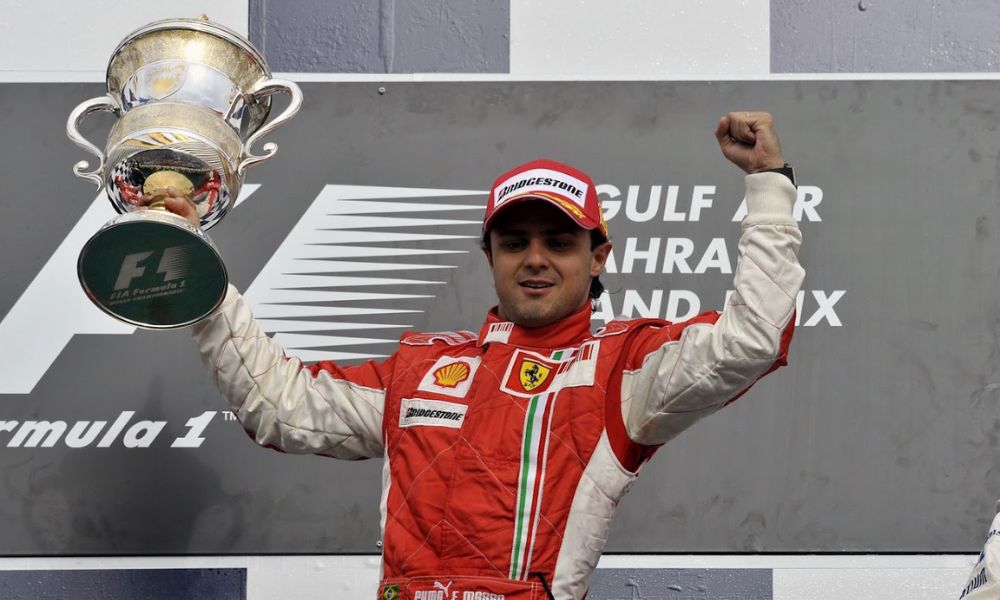 Felipe Massa, ganador del Gran Premio 2008