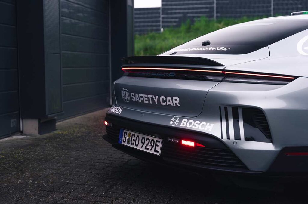 Taycan de Porsche es Safety Car 1