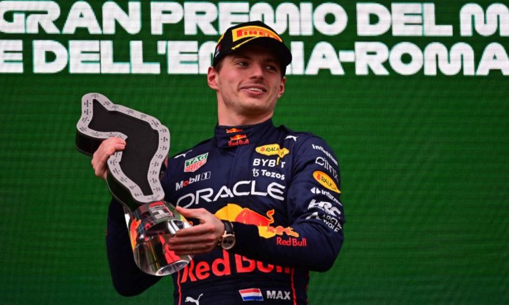 Max Verstappen, ganador del Gran Premio de Emilia-Romaña 2022