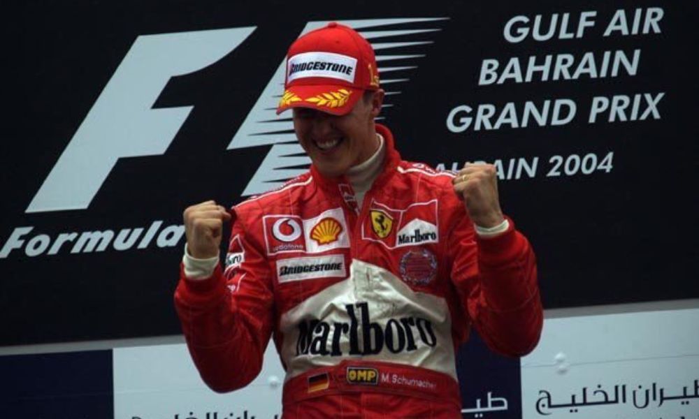 Michael Schumacher, el ganador de la edición 2004