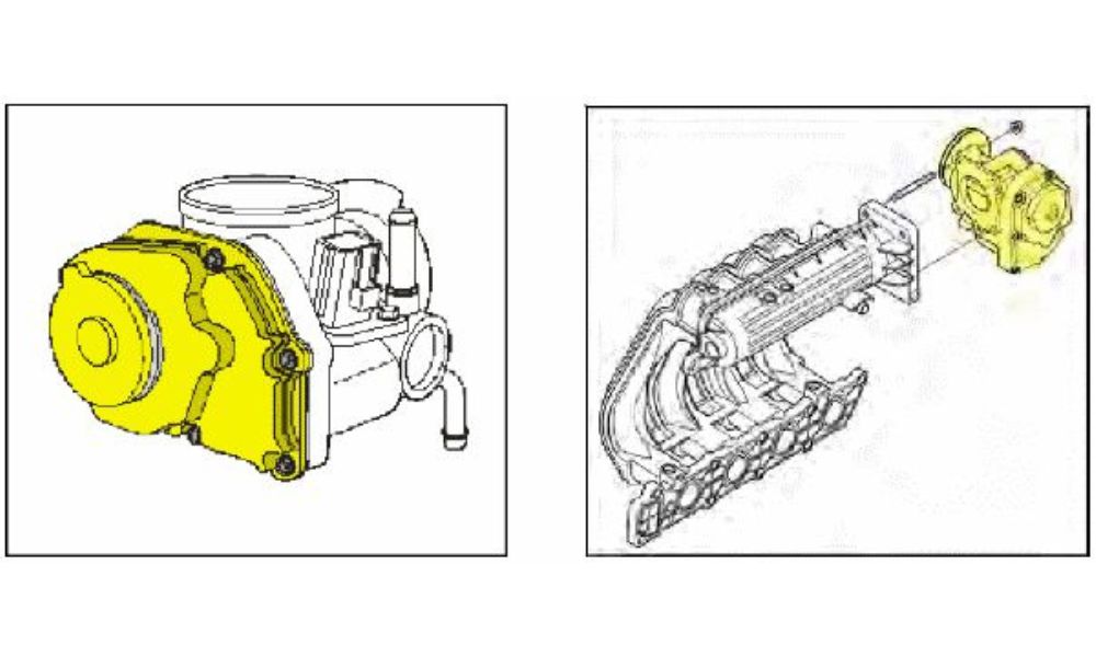 Cuerpos de aceleración de motor