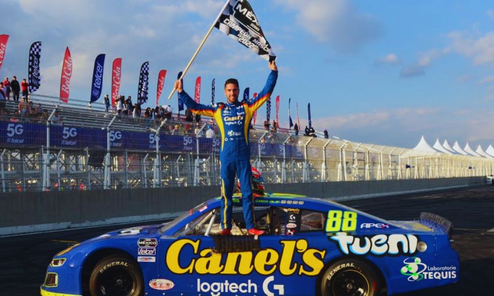 Rubén García Jr., ganador de NASCAR México Series 2022