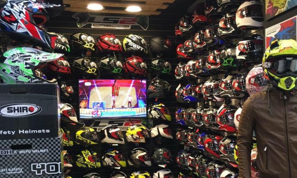 Tiendas de cascos para motos económicas