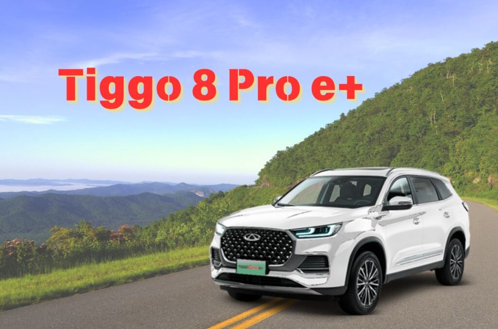 Tiggo 8 Pro e+ el SUV con una presencia imponente y elegante