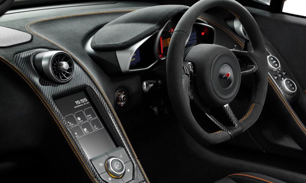 12C McLaren interior