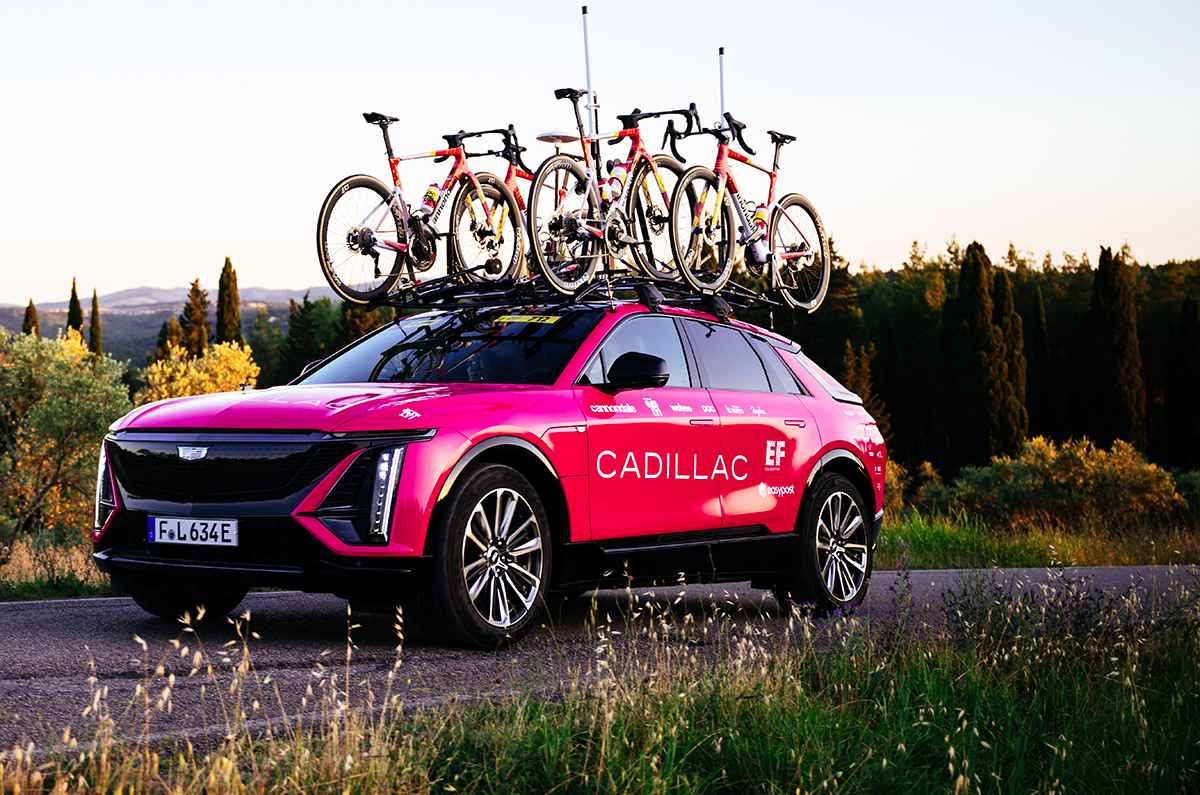 Cadillac presente en él Tour de Francia