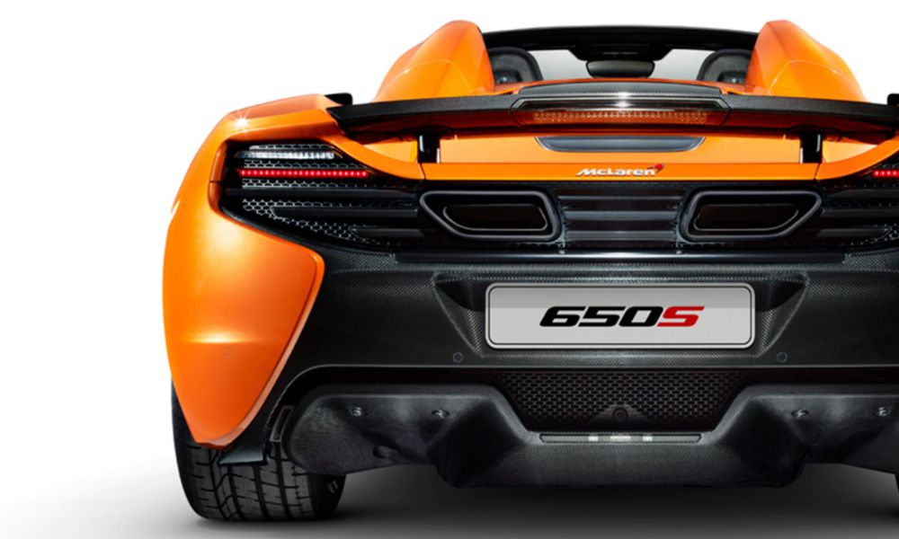 Diseño de lujo del 650S Spider