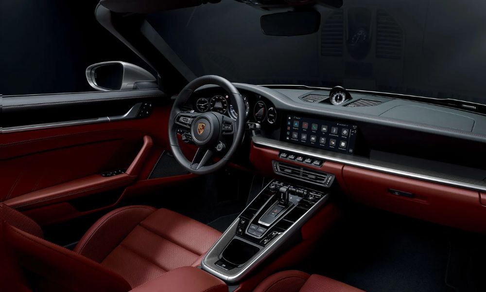Diseño interior del 911 Turbo