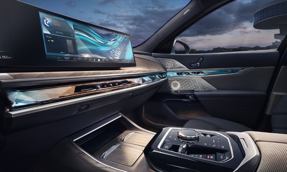 BMW i7 eDrive50 interior