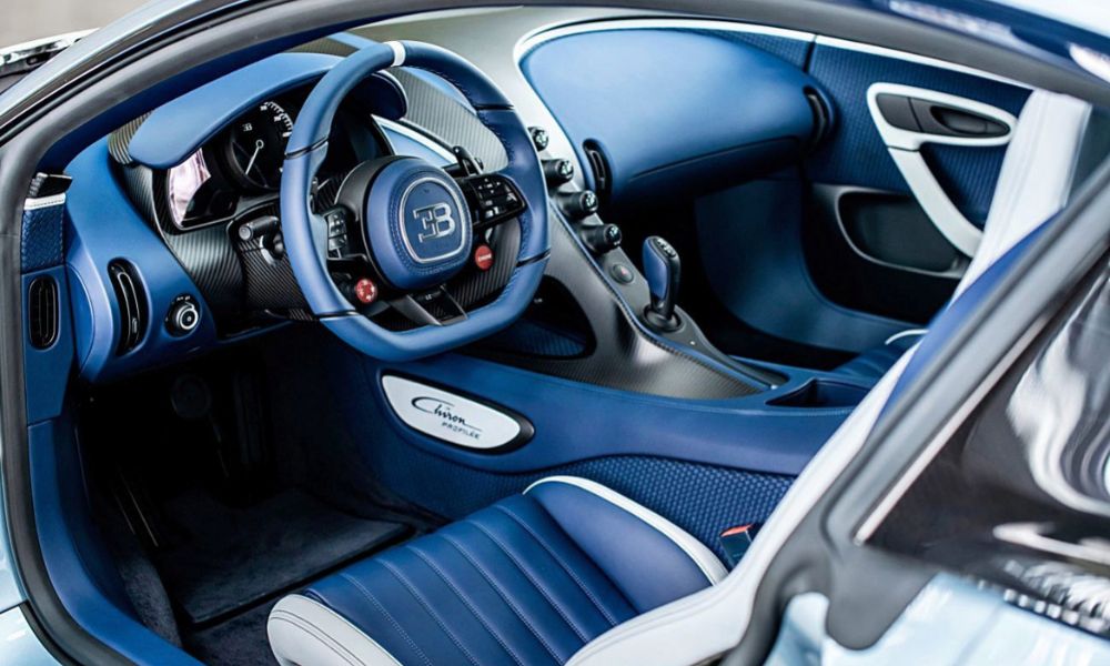 Bugatti Chiron interior