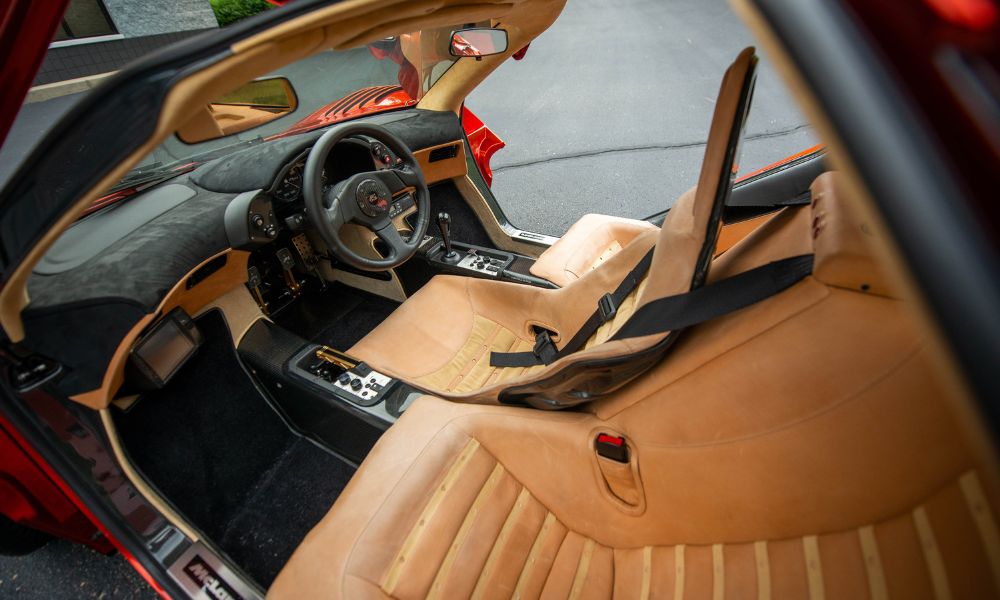 F1 McLaren interior