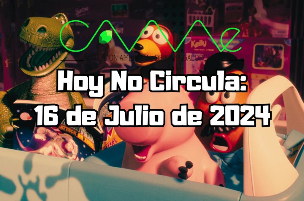 Hoy No Circula - Martes 16 de julio de 2024