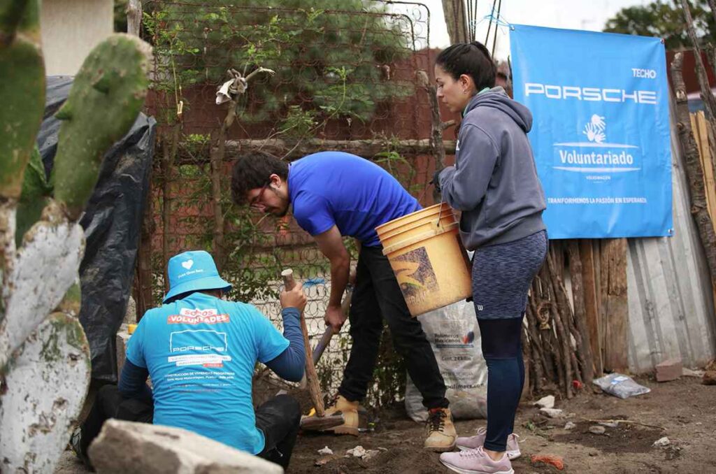 Porsche México Realiza Voluntariado Social 0