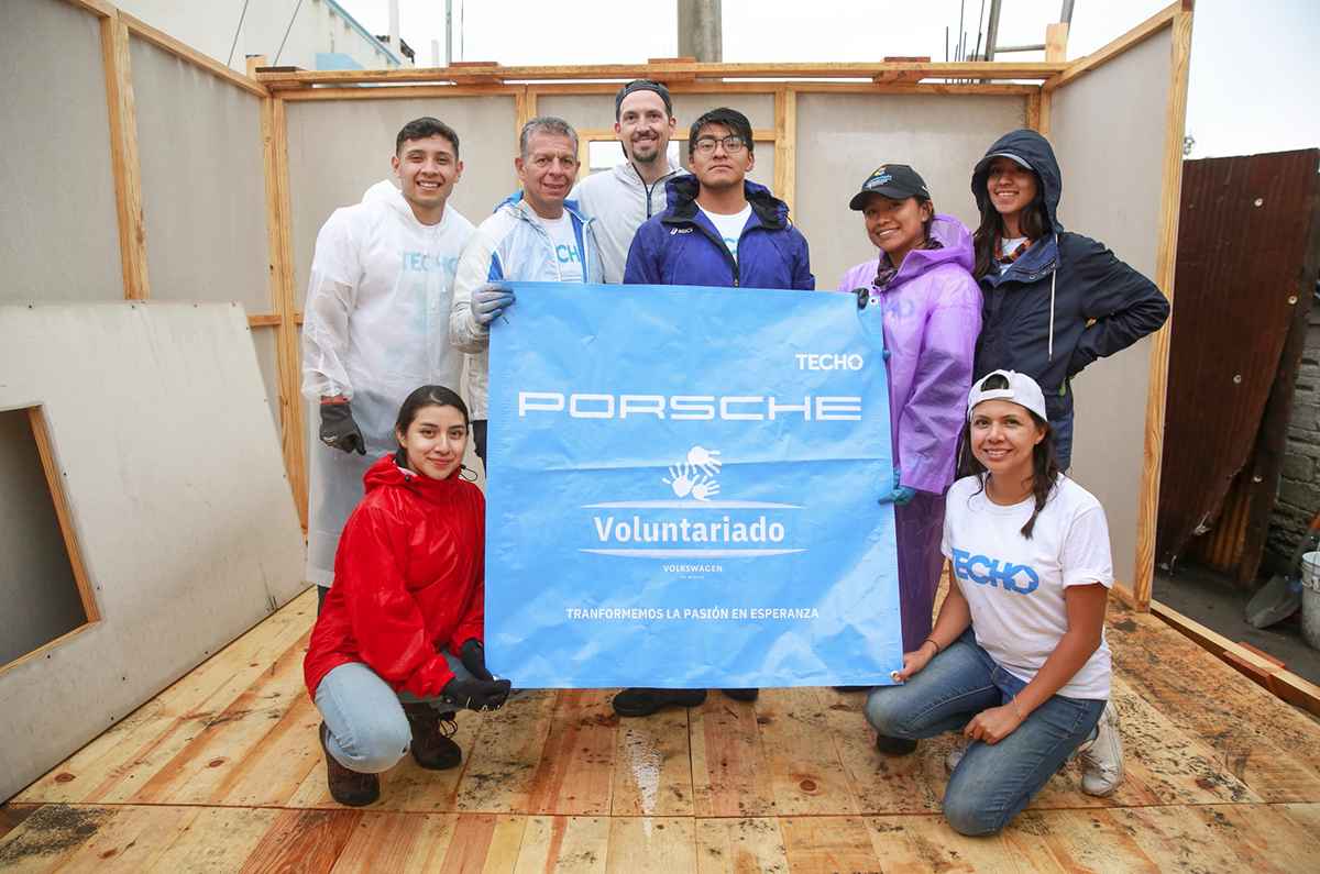 Porsche México Realiza Voluntariado Social