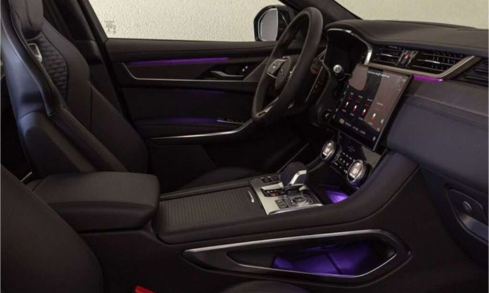 Interior del SUV de lujo