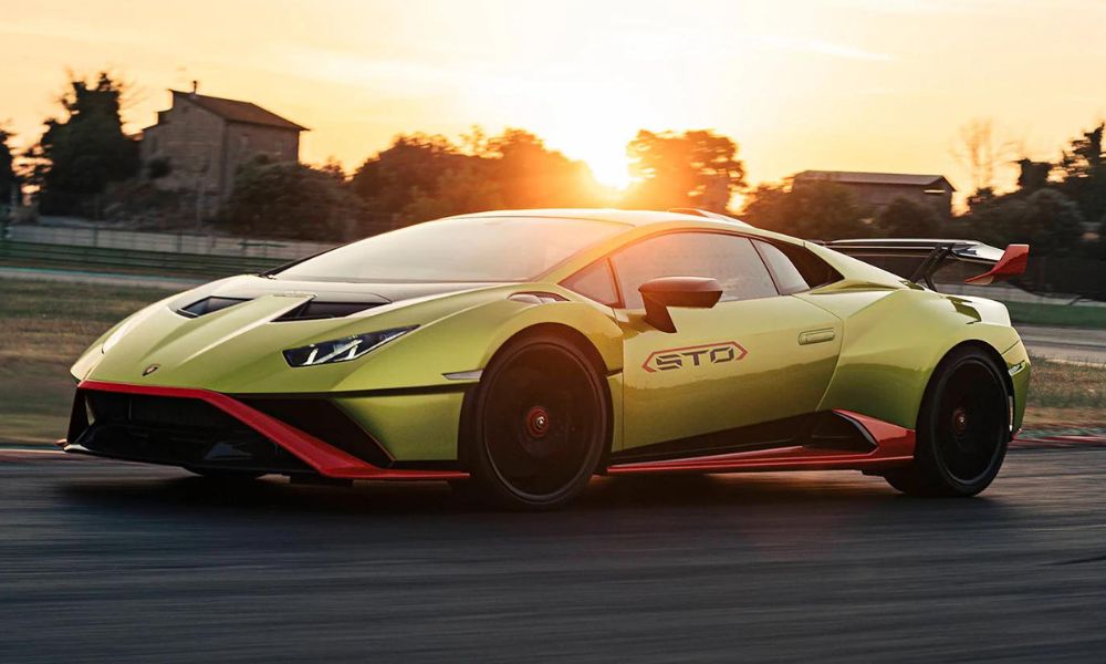 Lamborghini Huracán STO en pista