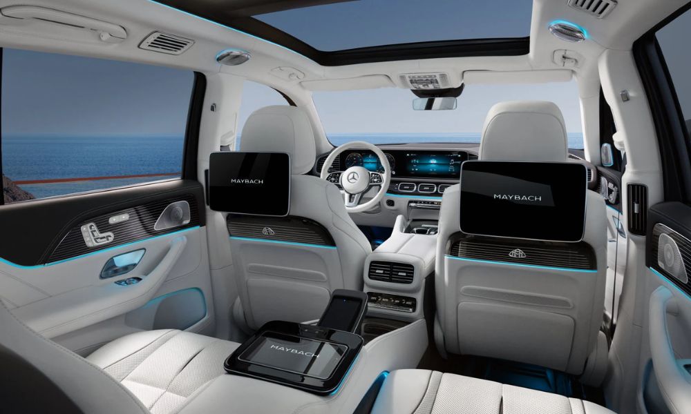 Oasis de elegancia y confort en el interior del Mercedes-Maybach GLS