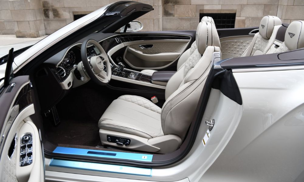 New Continental GT Convertible interior