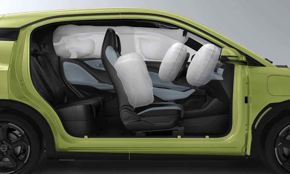 Seguridad de airbags del BYD Dolphin mini