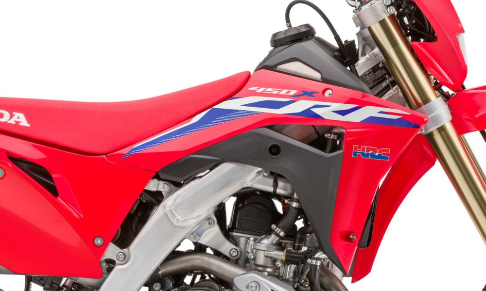 Diseño y desempeño de la CRF450X