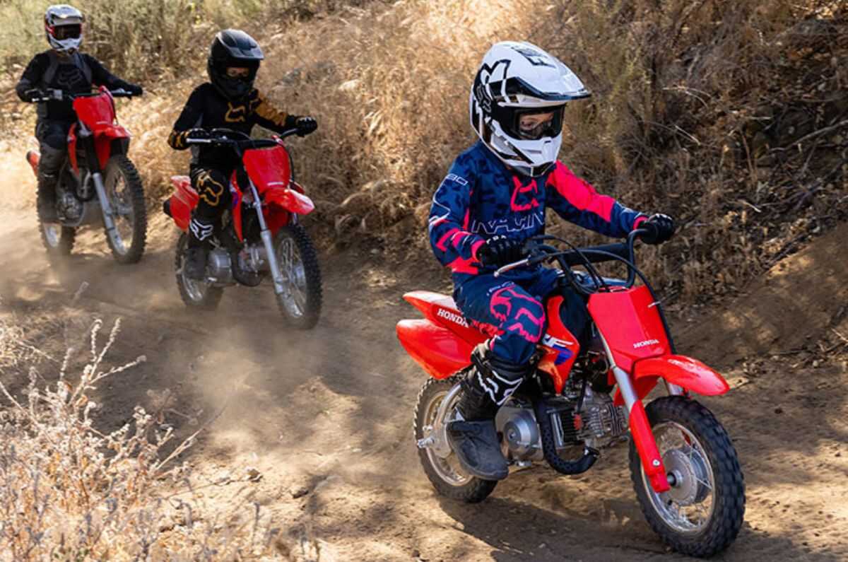 CRF50F: La adrenalina off road para los más pequeños