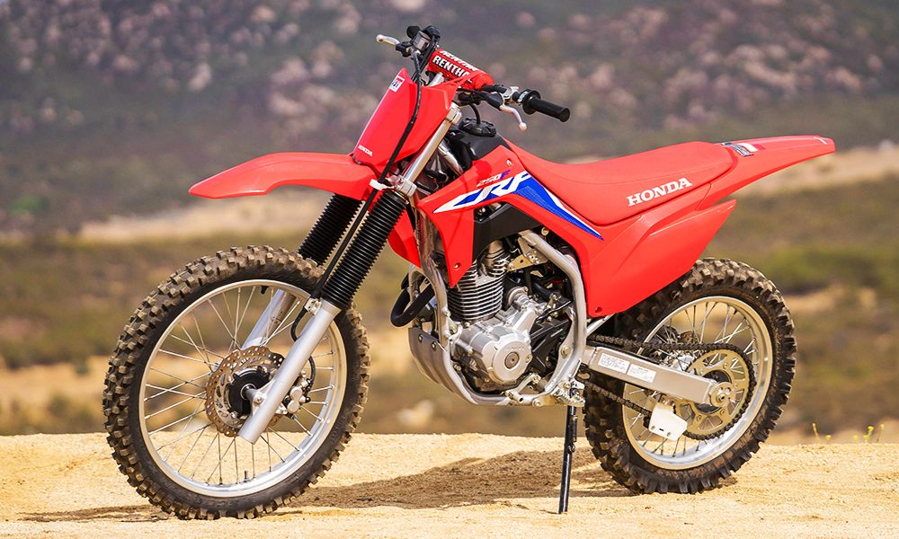 Diseño de la CRF250F